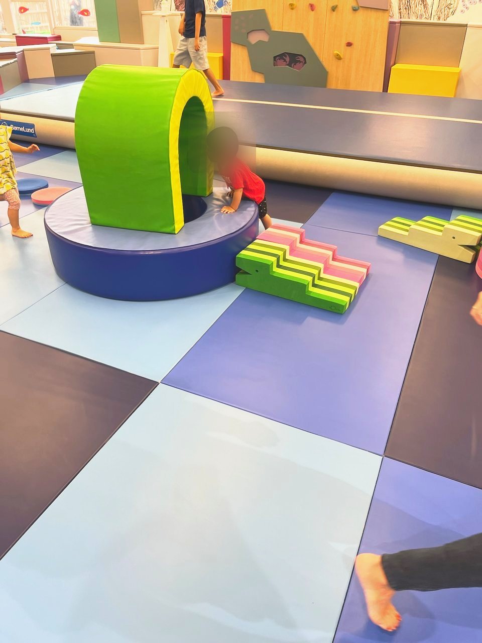 ソフトブロックのトンネル