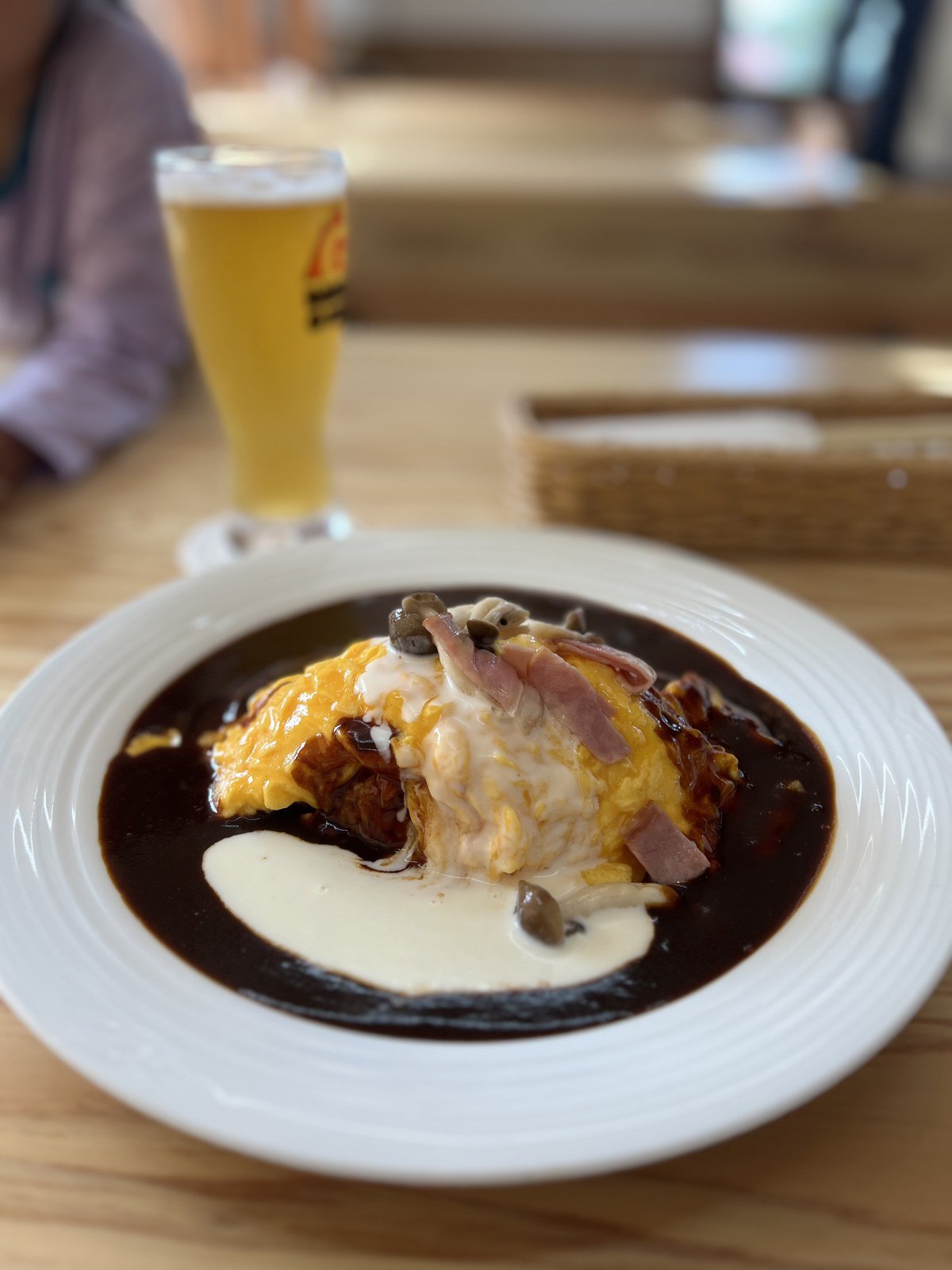 レストランで食べたランチ