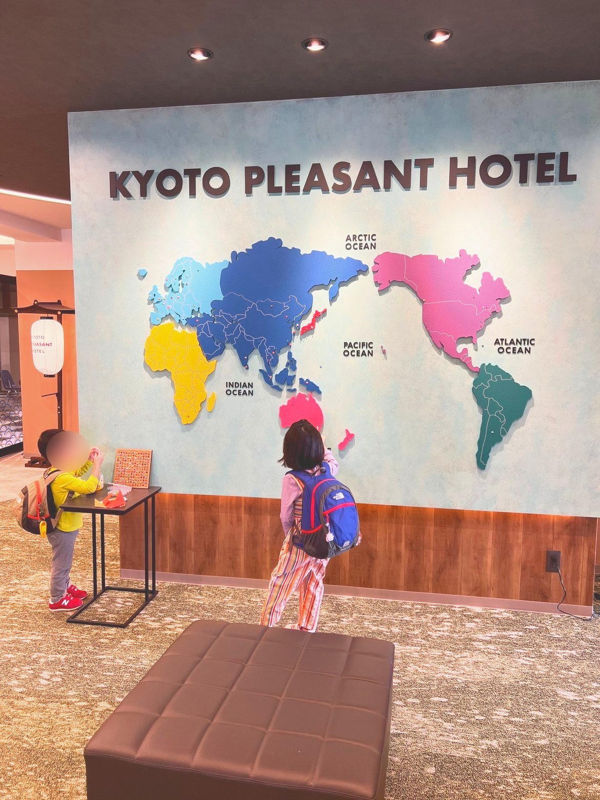 京都プレザントホテルは子連れ向き?アミューズメントみたいに遊べるホテルに泊まってきた