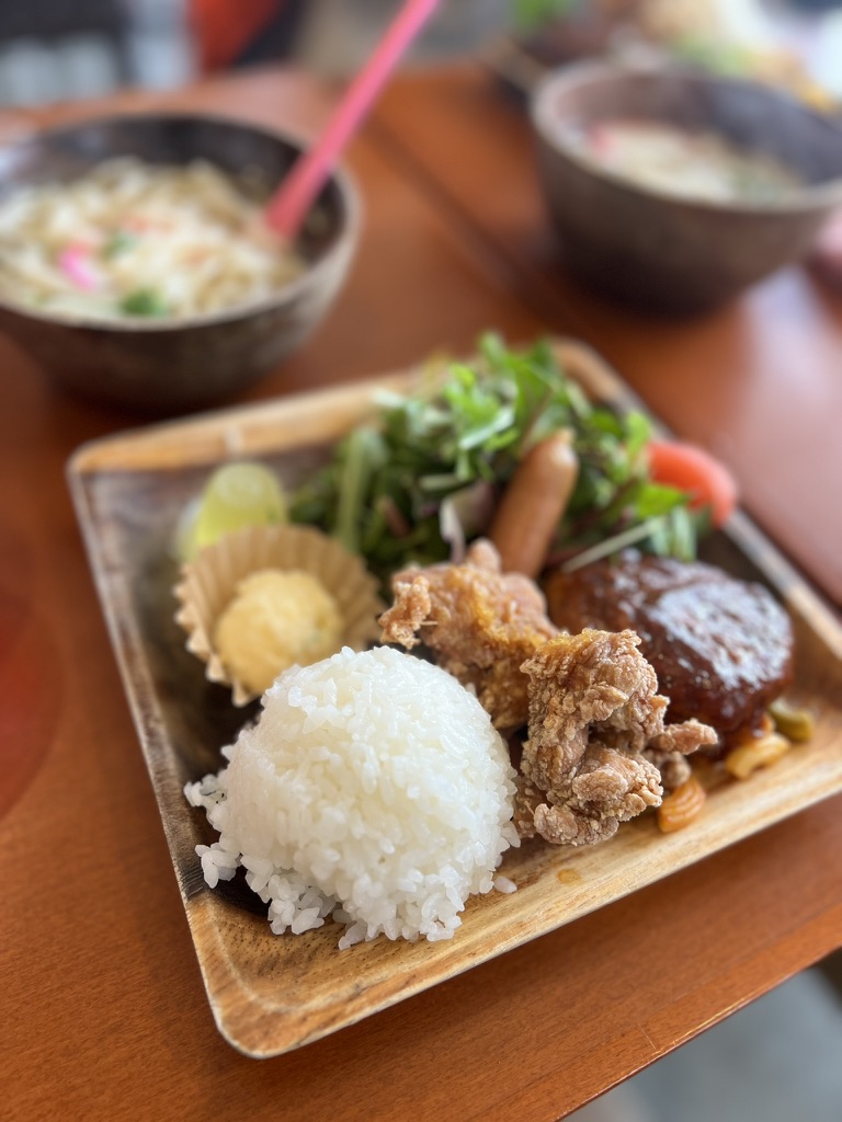 お子さまプレートとうどん