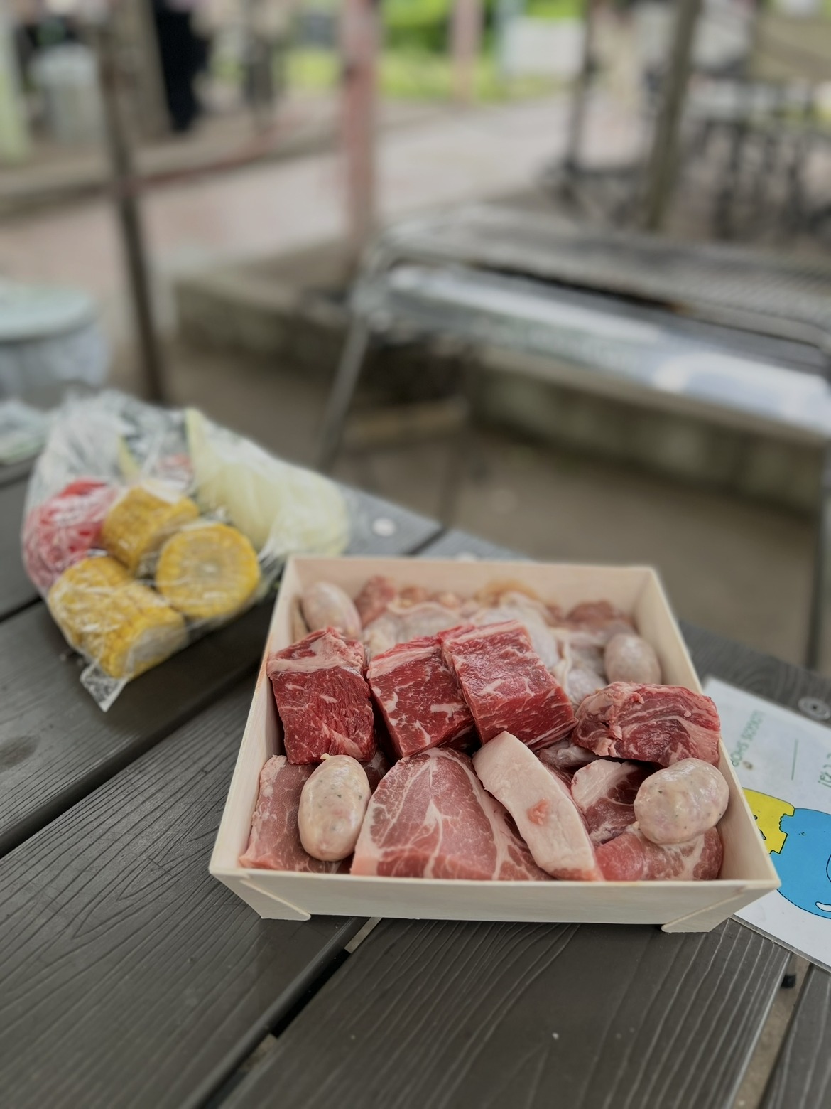 BBQのお肉のセット