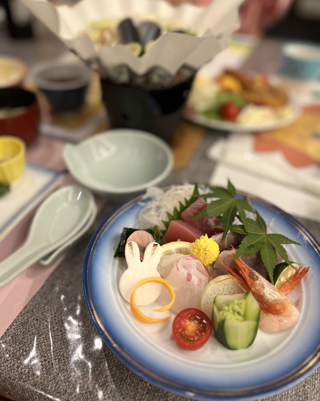 大人の夕食のお造り