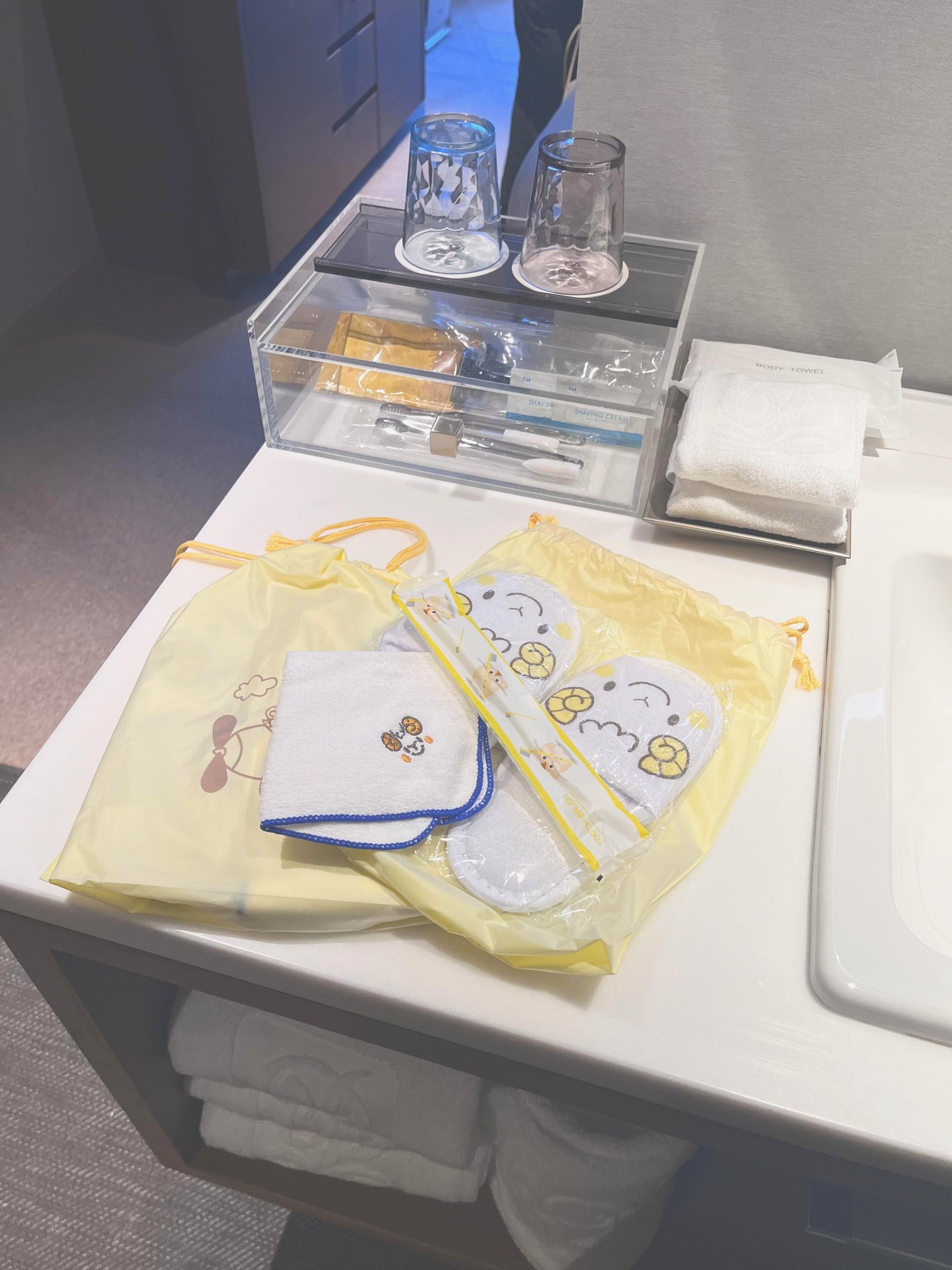 用意されていたキッズアメニティ