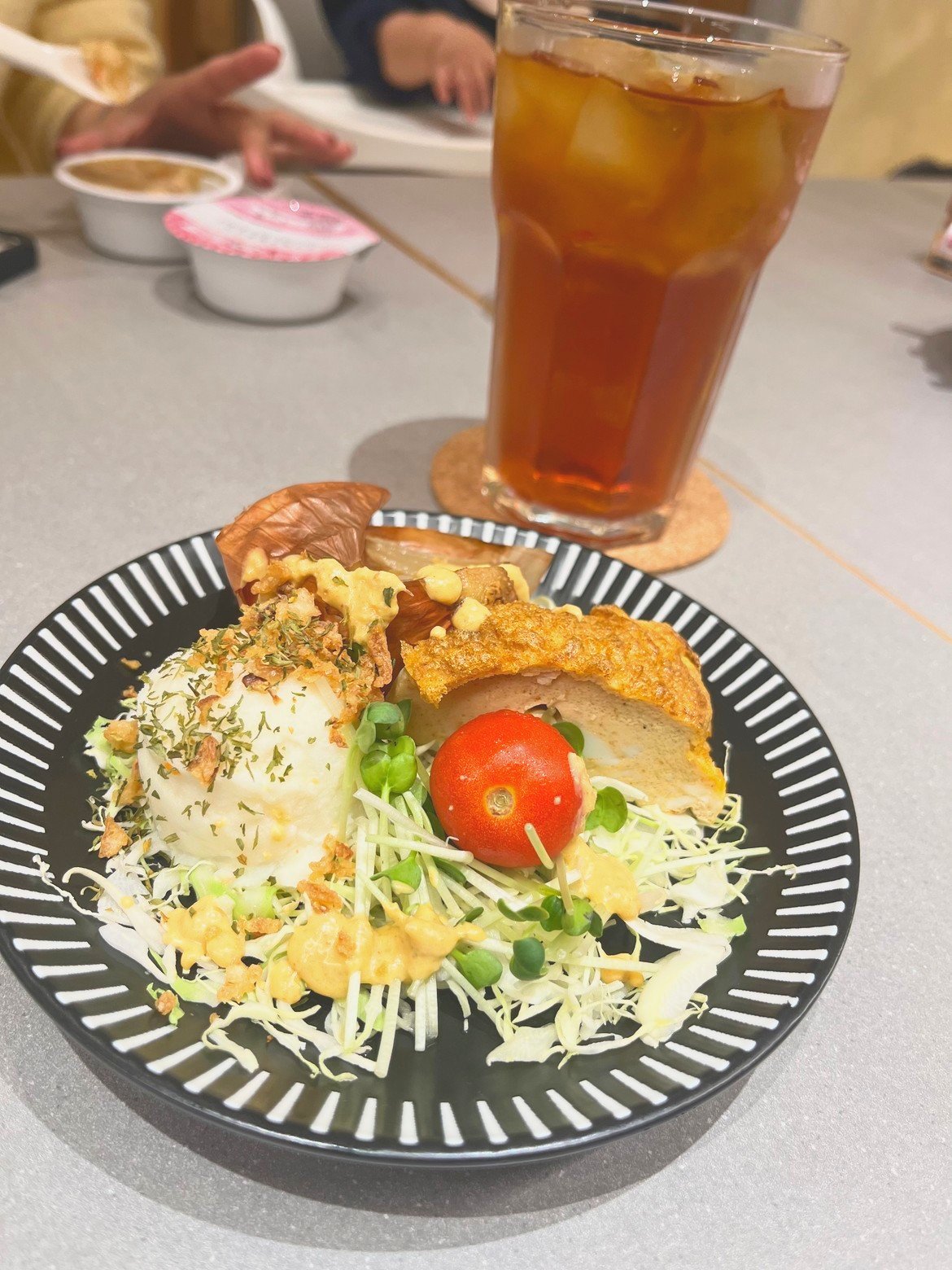 ゆっくり食べられるランチプレート