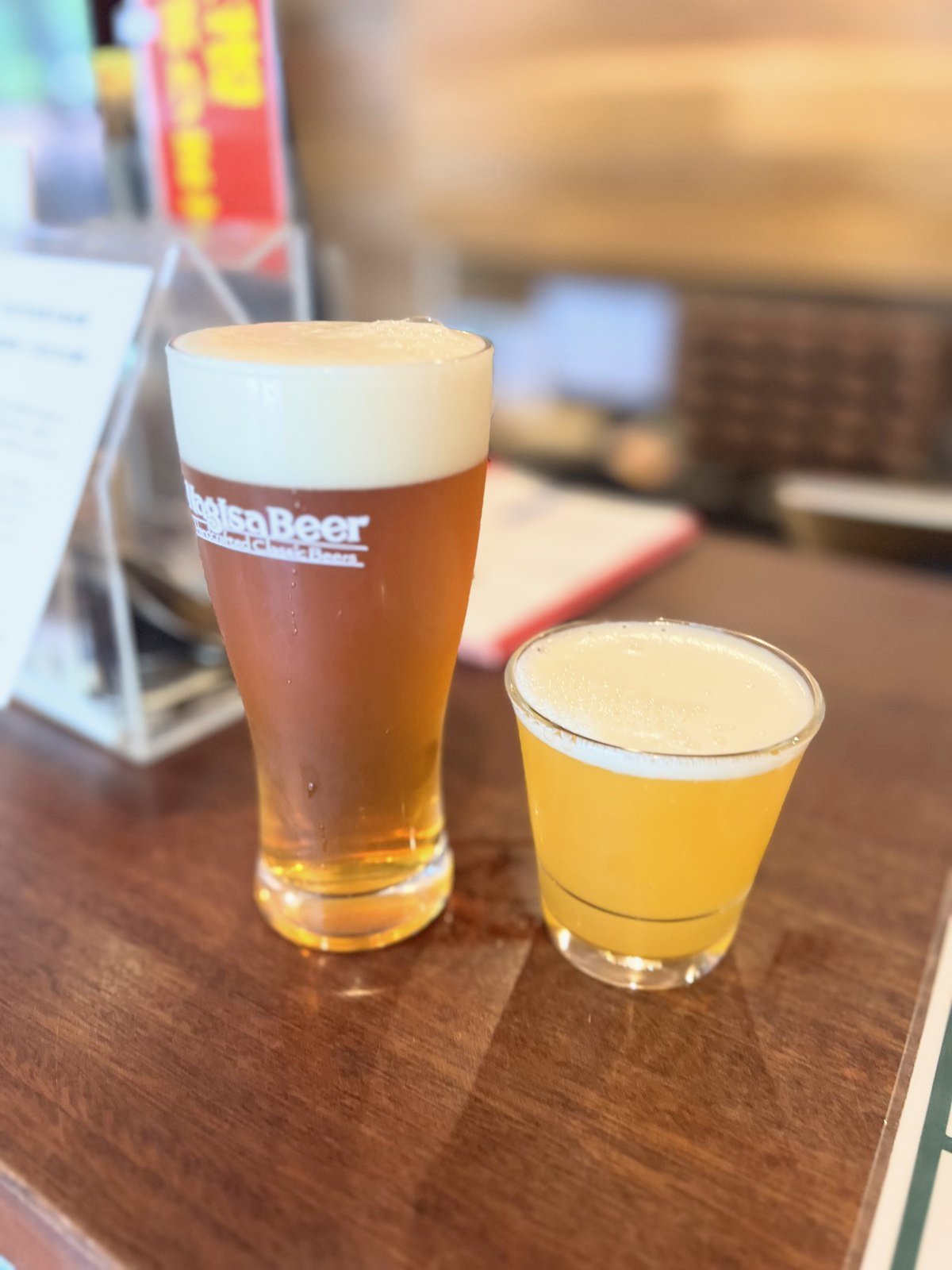 ビールのグラス