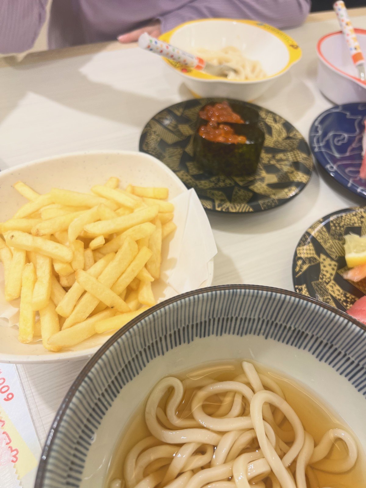 ポテトとうどん