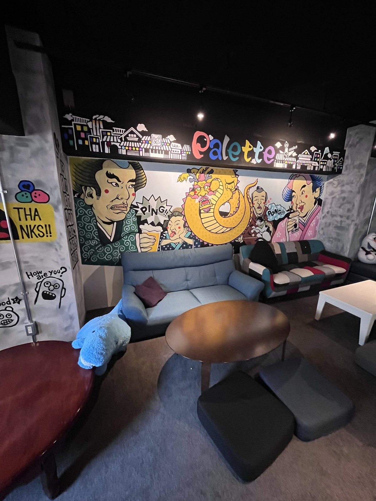 卓球cafe&bar Palette(心斎橋)は子連れで行ける？おもちゃ完備・授乳室ありのカフェ